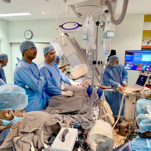 Live Case in Madras Medical Mission, India 2019